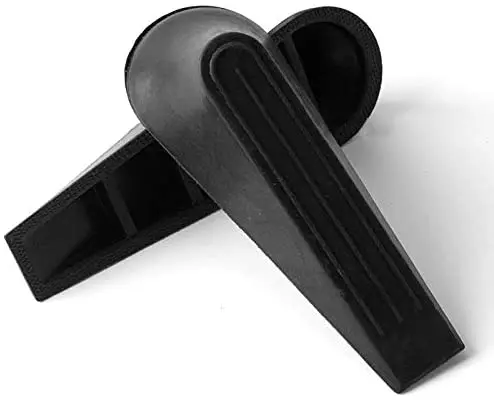  Лидер продаж резиновые Doorstopper Клин Инструмент подходит для любых полов не царапающаяся и противоскользящая конструкция 4 пачки локоны