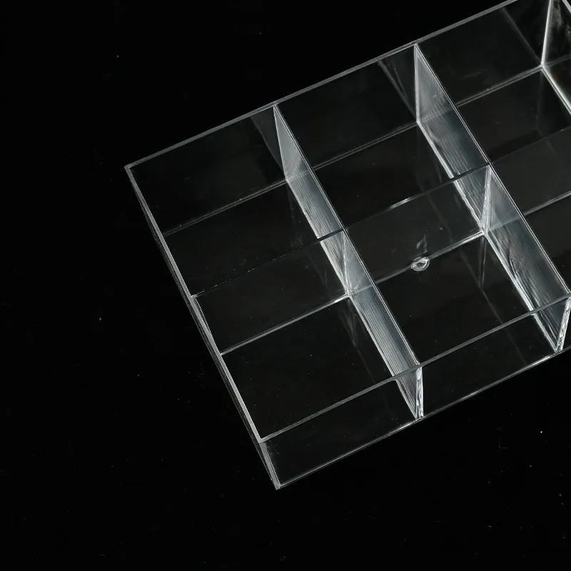 Factory Hot selling Cosmetic Jewelry Organizer Home Acrylic Case Clear Storage Case Lipstick Makeup Box