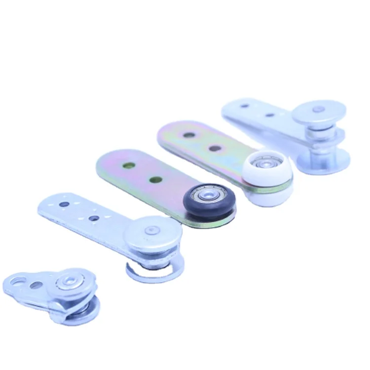 Нейлоновый стальной оцинкованный боковой ролик для штор с монтажными отверстиями