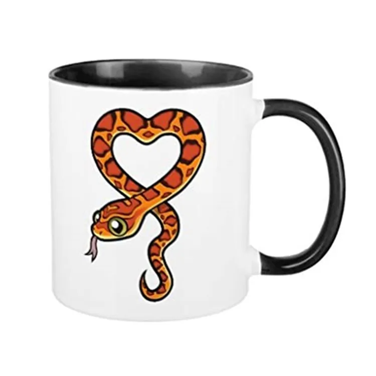 ceramic snake Gifts for Dad 11oz Unique Sarcasm Mug Definitely a Snake Person Okeetee Corn Ceramic Papa Cup Christmas Presents