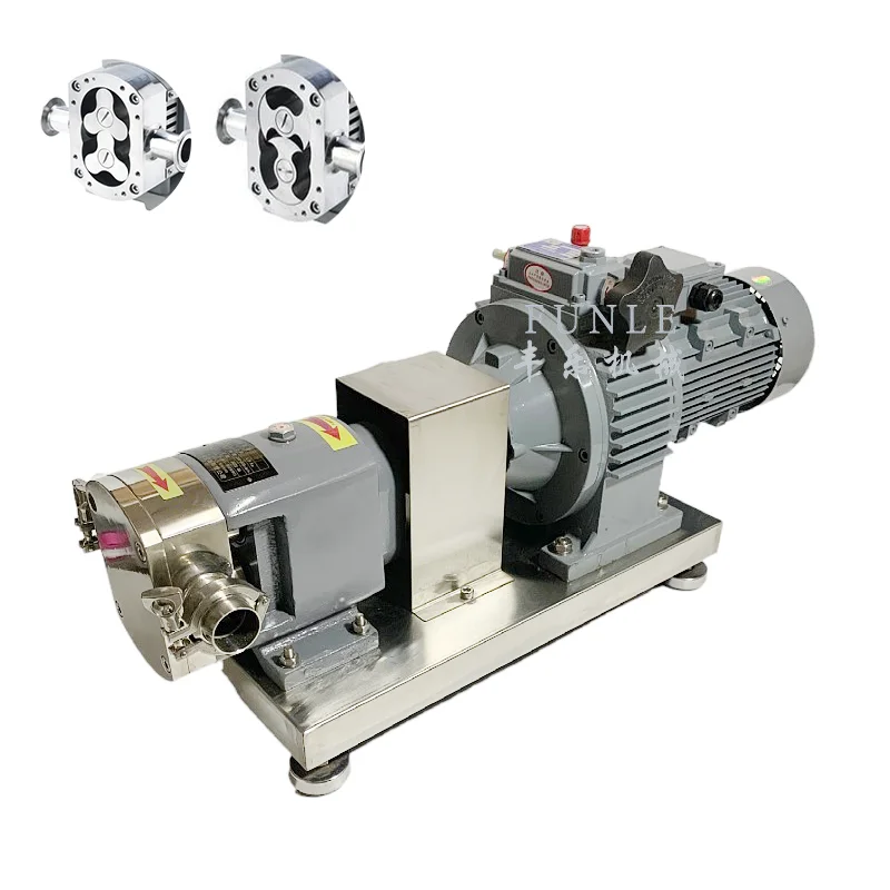 Factory Sale High Viscosity Paste Transfer Pump Three Lobe Cam Rotor Stator Pump