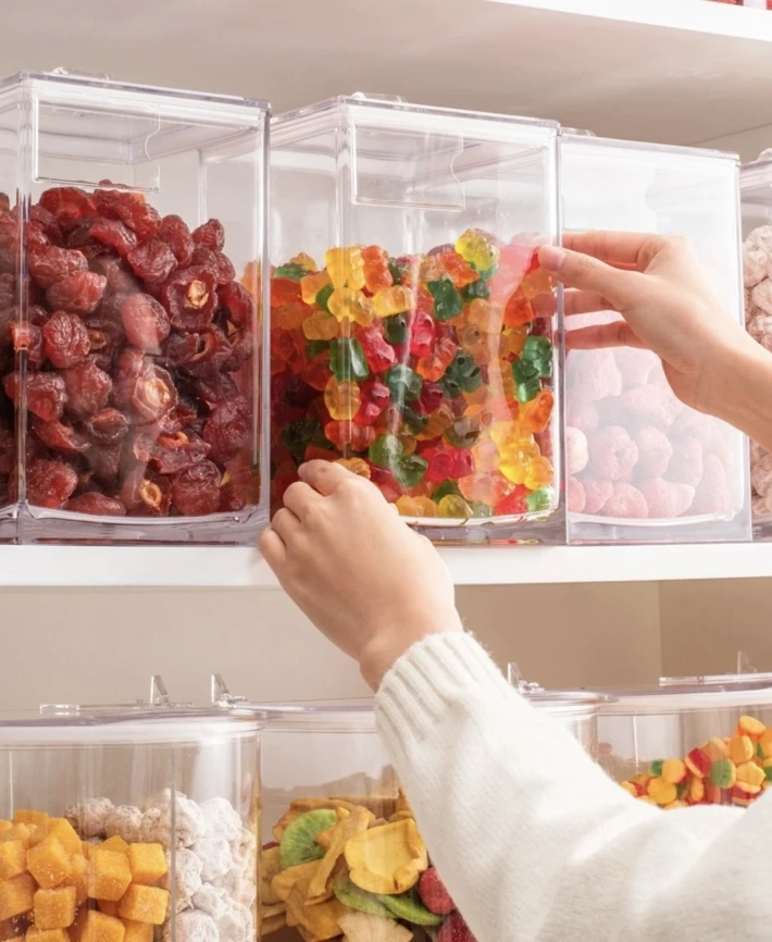 Wholesale Airtight Candy Box Bulk Food Storage Bin For Shop