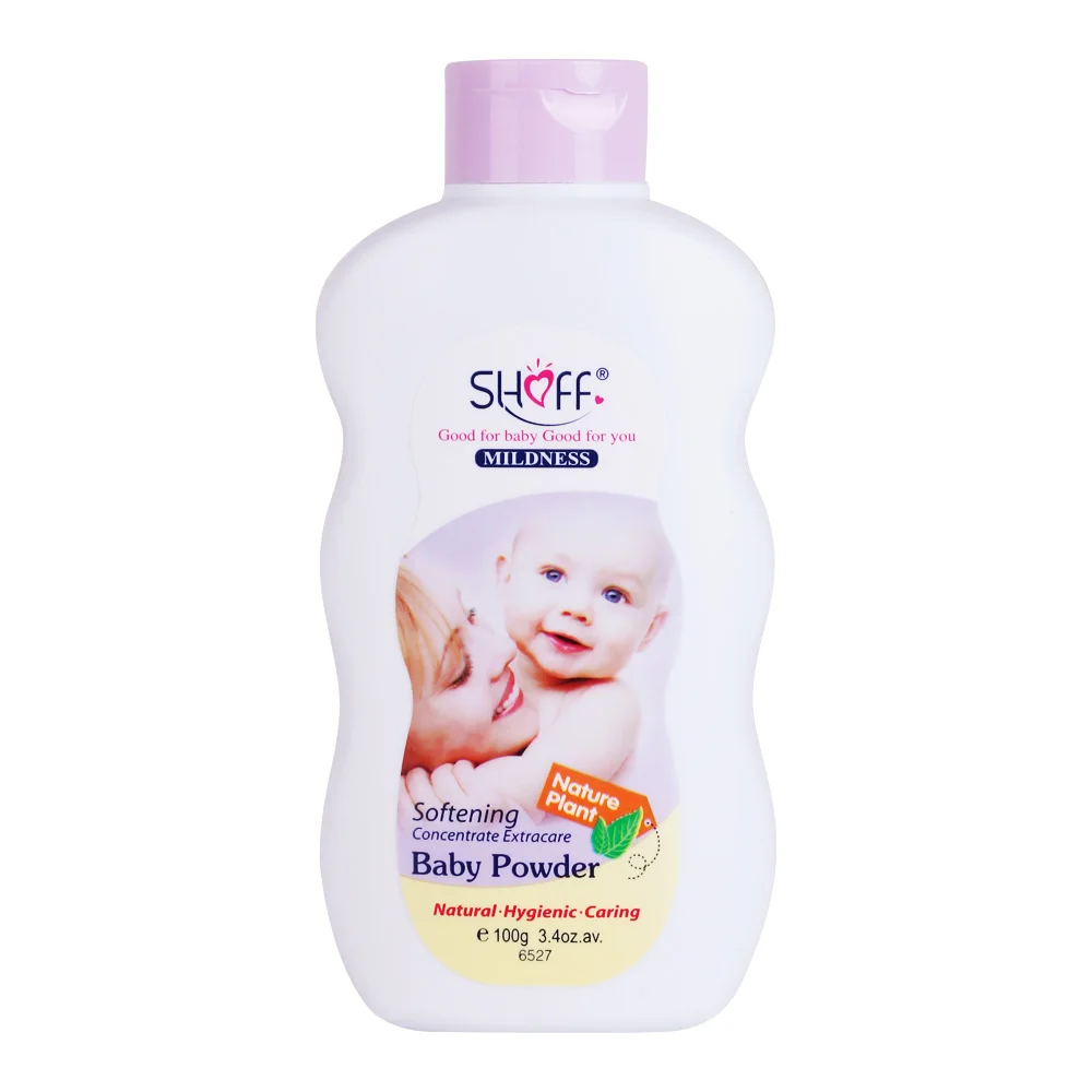 SHOFF 100g OEM Private Label Plant Fragrant Soft Smooth Skin Care Talcum Powder