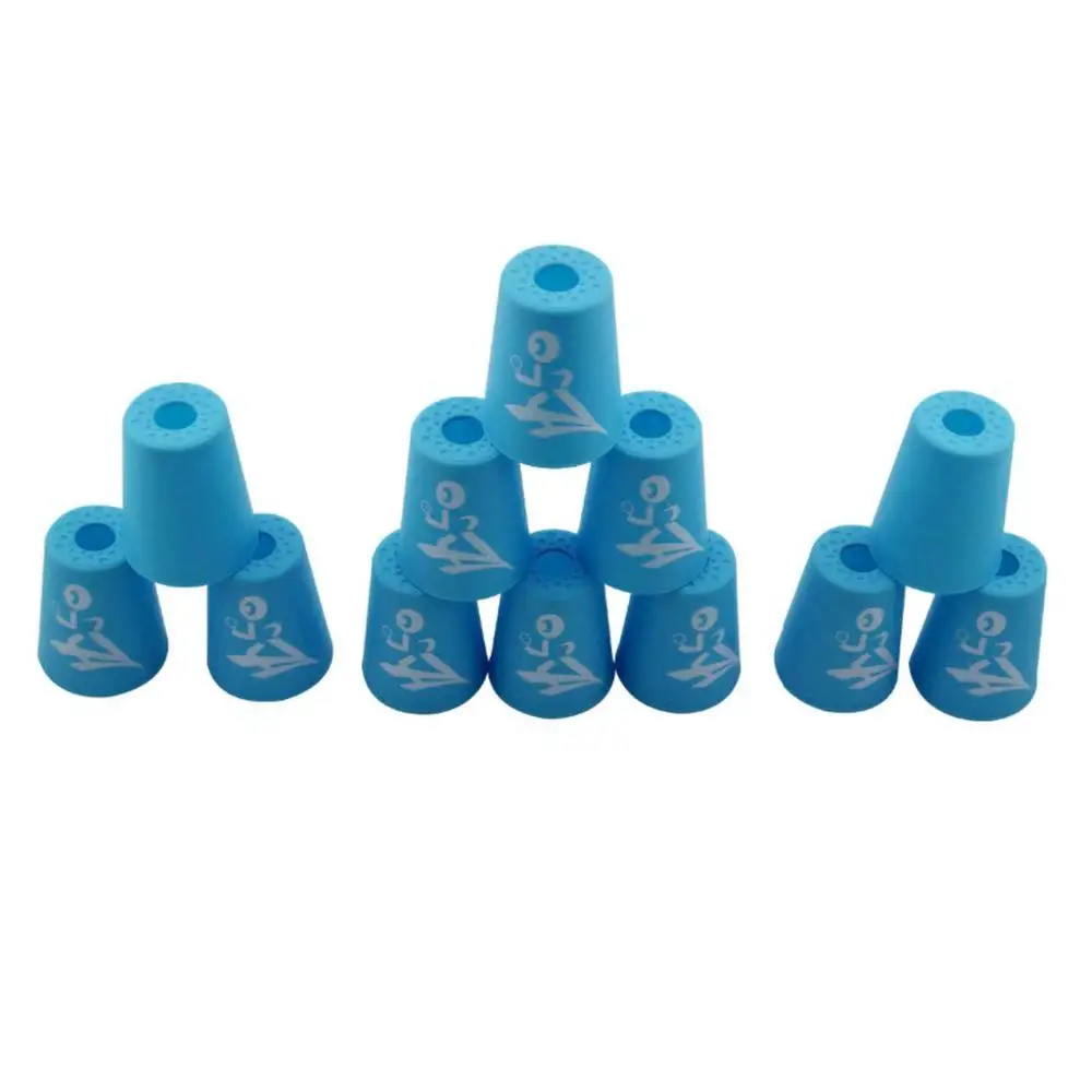 12 PCS Mixed Colors Sports Quick Stack Cup Training Sports Stacking Cups