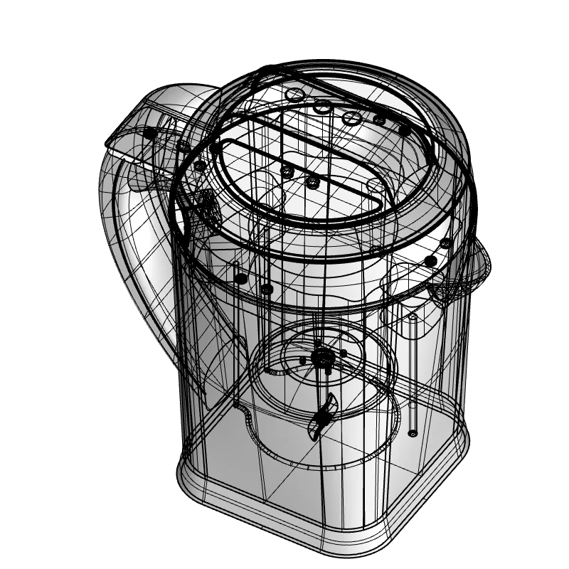 Аппарат для 3D моделирования соевого молока бытовая техника дизайн и