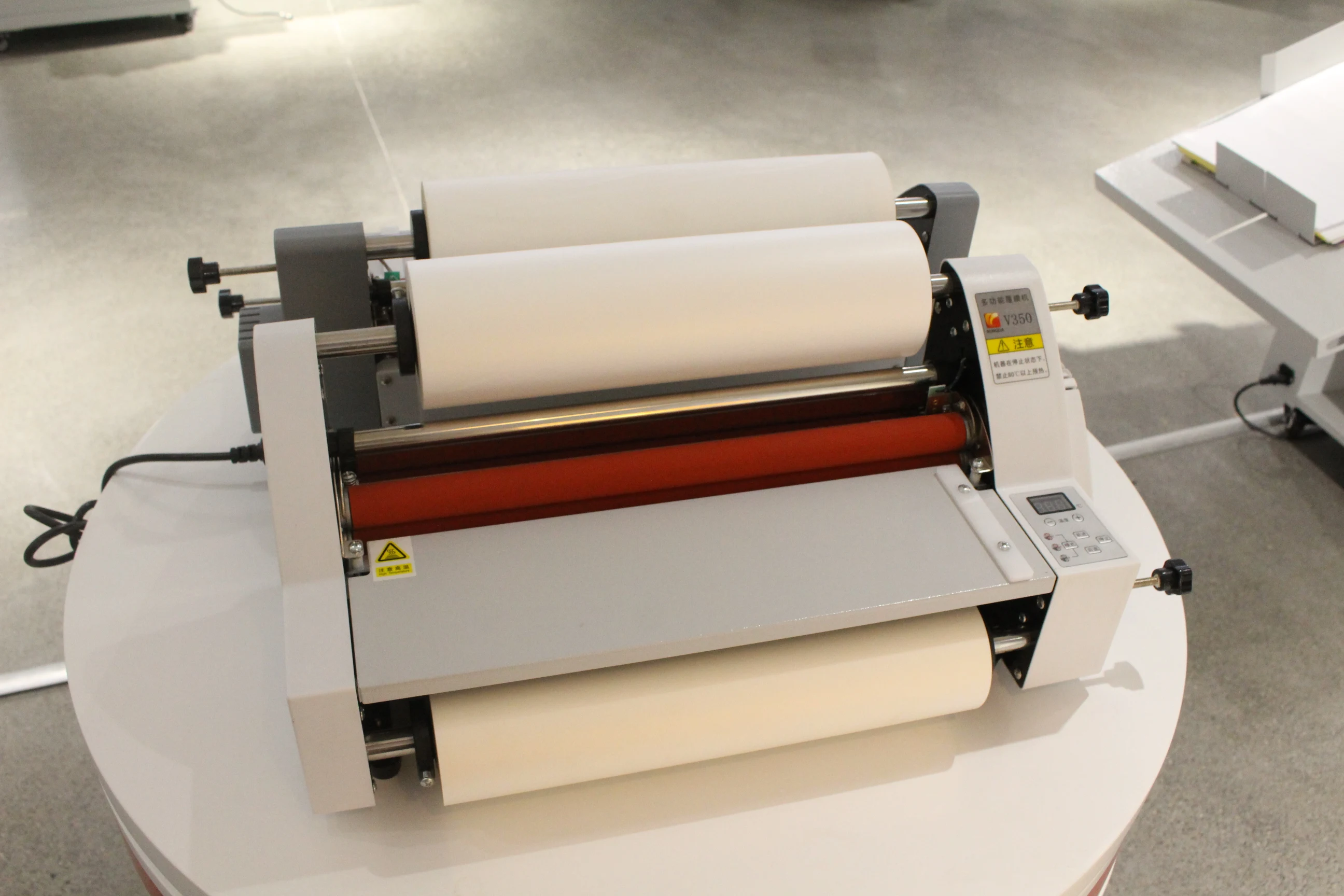 Hot Sale Double sided Automatic winding electric Hot Roll Laminator Machines