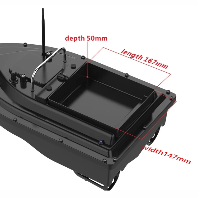  Оптовая продажа D16 Smart RC рыболовная лодка с наживкой 2 кг нагрузка 500