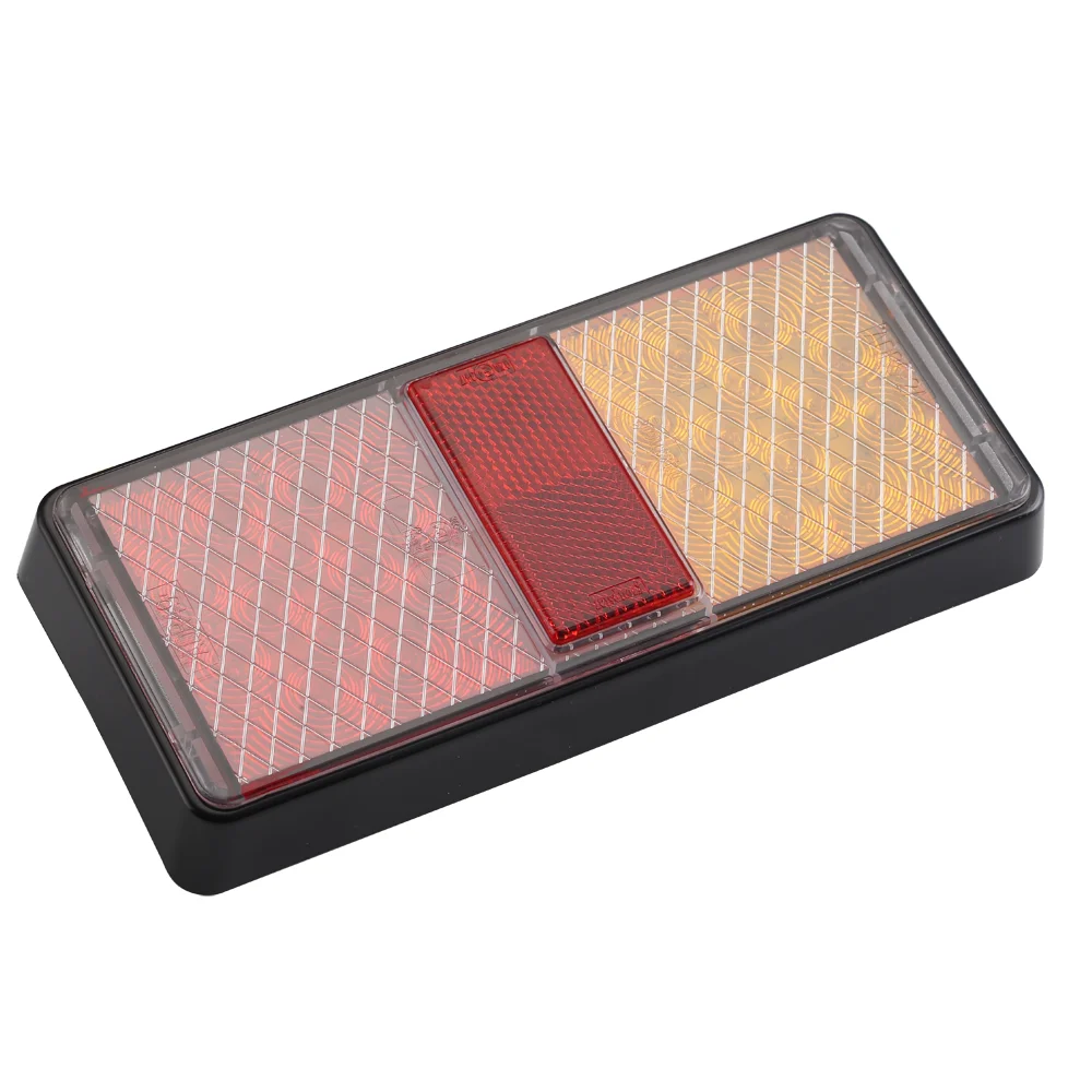 Manufacturer High quality 10-30V Rectangle LED Trailer Truck Turn Stop Tail Reflector Combination Rear Lights for Truck