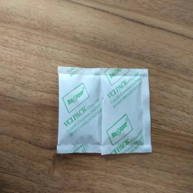 Small mental parts of hardware products anti-oxidation and anticorrosion with VCI anti rust desiccant dosage saving good effect