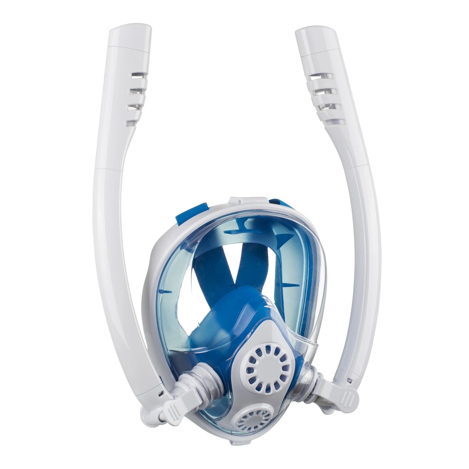 SMACO Factory Direct Double pipe scuba diving mask Underwater Breath equipment series Rotating snorkeling mask