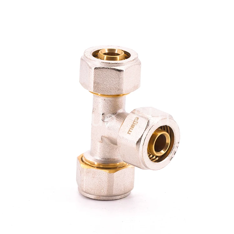 Brass Equal Male Elbow with Mobil Nut Press Fitting Hexagon Female Stainless Steel 304 Forged 16 18 20 25 26 32 Mm CW617 Brass