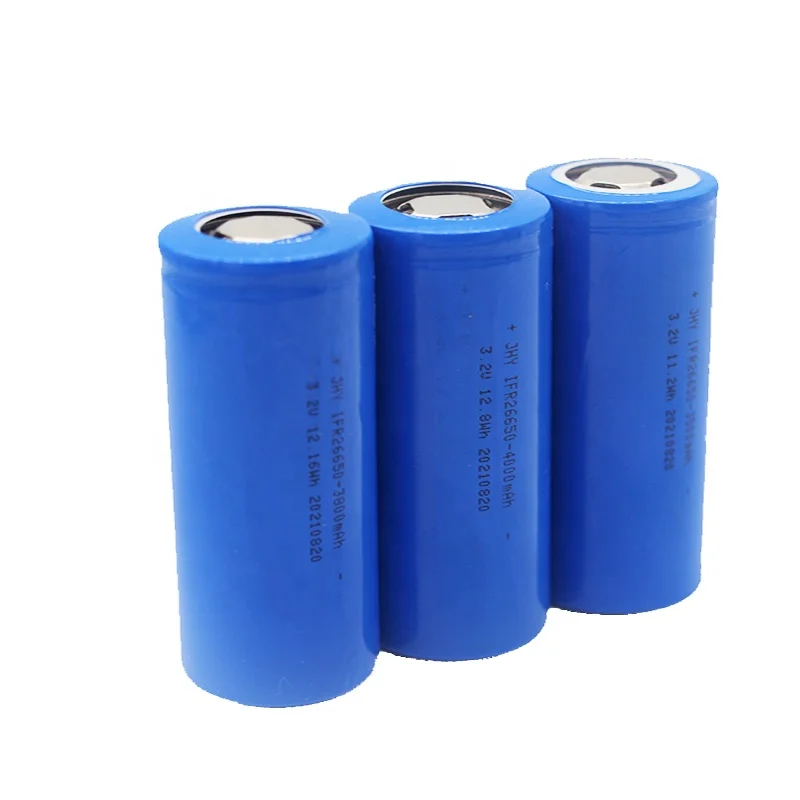 Wholesale Price Lithium iron phosphate 26650 cylindrical lithium ion batteries