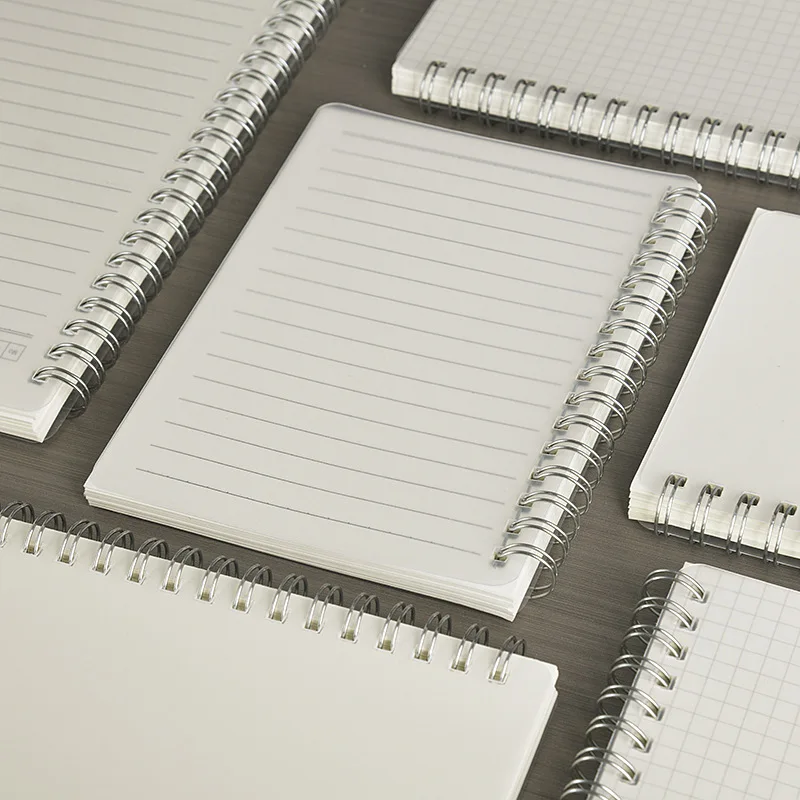 Custom A5 a6 Office Business Subject Diary Spiral Book Journal Spiral Ruled Notebook Lined Travel Writing Notebooks Journal