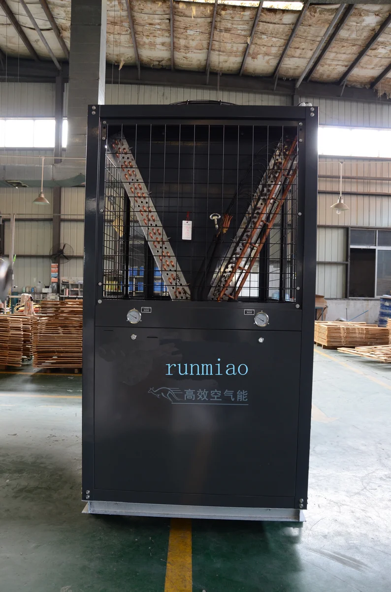 High Qualiglasst Selling Commercial Air Source Heat Pump High Temperature Heat Pump Monoblock Street Electric Swimming Pool R22