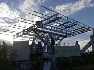 10kw automatic sun tracker solar tracking system dual axis solaire 2 axe solar tracker 10kw tracking actuator