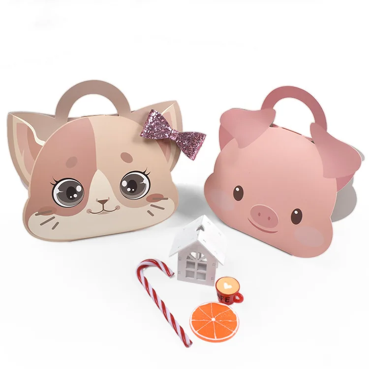 Craft Paper Small Bread Cook ies Chocolate Shipping Boxes Custom Logo Cake Boxes In Bulk Donut Candy Box Packaging