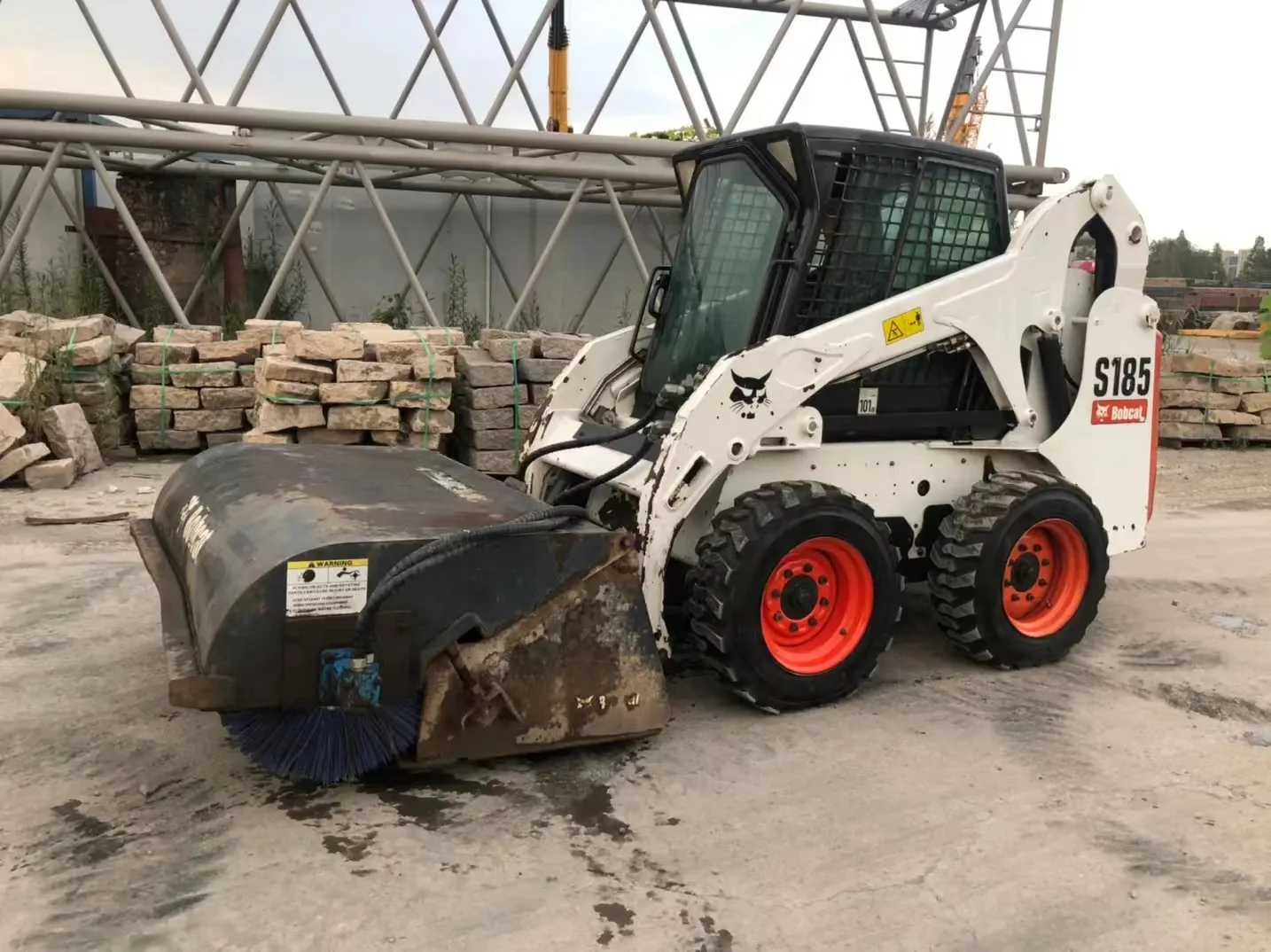 Gebruikte Bobcat Slip Stuur Loader Bobcat S185 Skid Stuur Laders Gebruikt Bobcat S160 S185