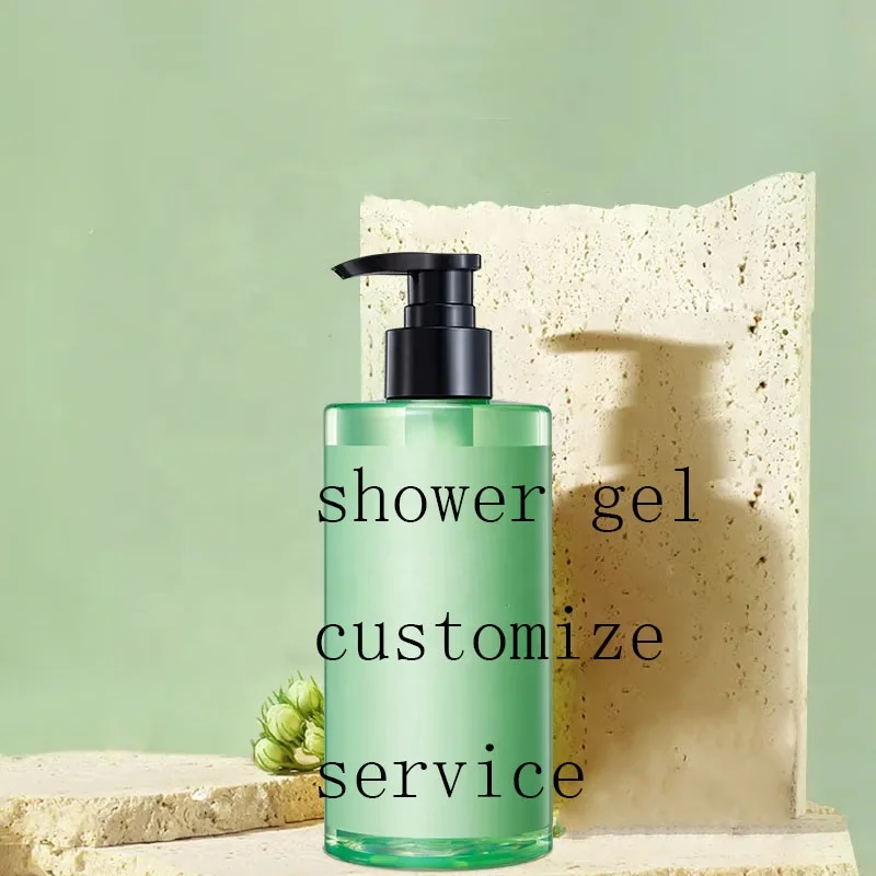 Natural ingredient shower gel for women private label bady 2 in 1 shower gel