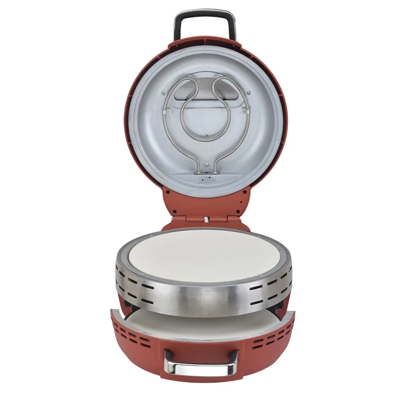 Fast Cooking Electric Pizza Oven Heats up 400 for Two Pizzas