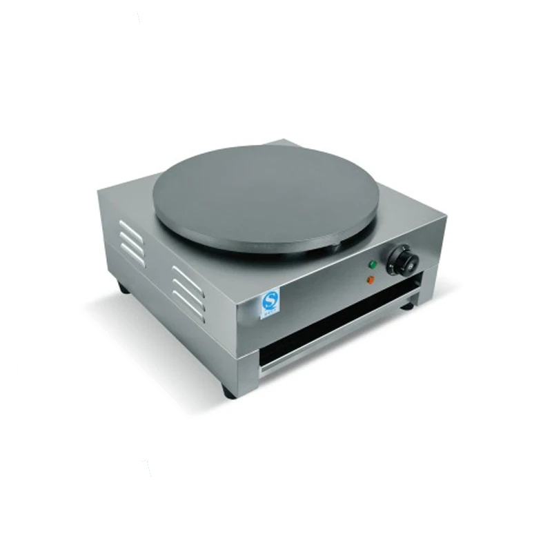 Diameter Gas Roti Maker 40cm Crepe Pancake Making Machine Maker Machinery Rotating Mini Pancake Machine