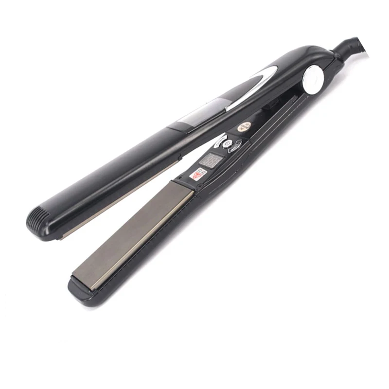 110-240V Dual Voltage Salon Plancha de cabello Hair Straightener Titanium Flat Irons 470 degrees