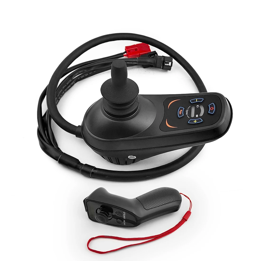 L-faster Max Current Forward Reverse 45A 24V Dual Drive Brushed Motor remote Joystick Controller