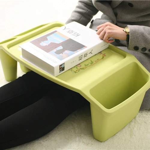 simple mini movable folding laptop desk student writing dormitory bed study computer desk plastic lap desk