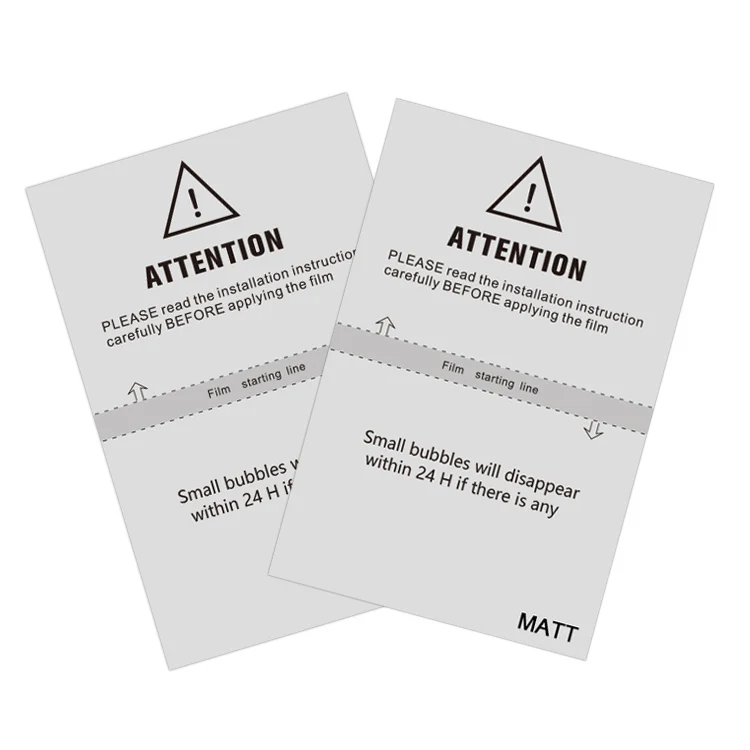 Фабрика Oem Odm 120*180 мм телефон ТПУ пленка машина для резки сырье матовая защита экрана