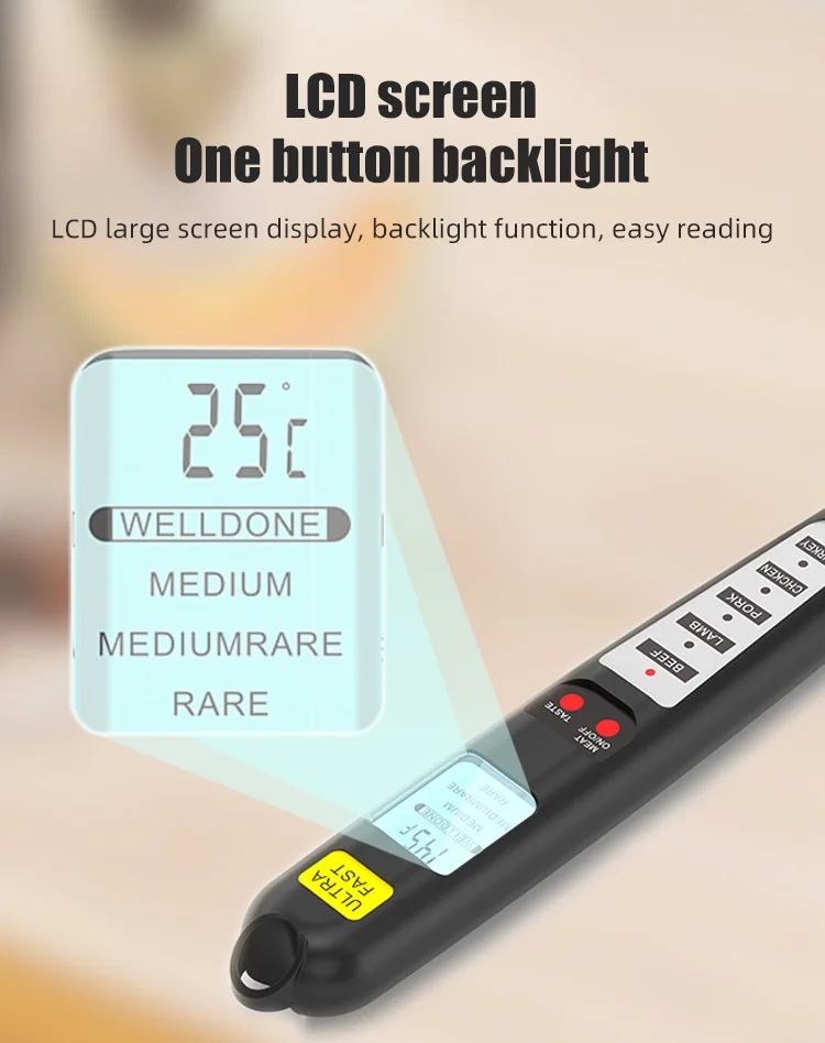 Беспроводные цифровые водонепроницаемые Термометры кухонные жидкие для приготовления пищи барбекю мясные термометры
