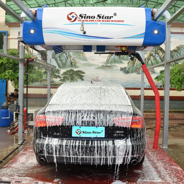 Sino Star High Pressure Washer Prix Station Lavage Auto Care Equipment Washing System Washing Machine Belt Wireless Car Wash