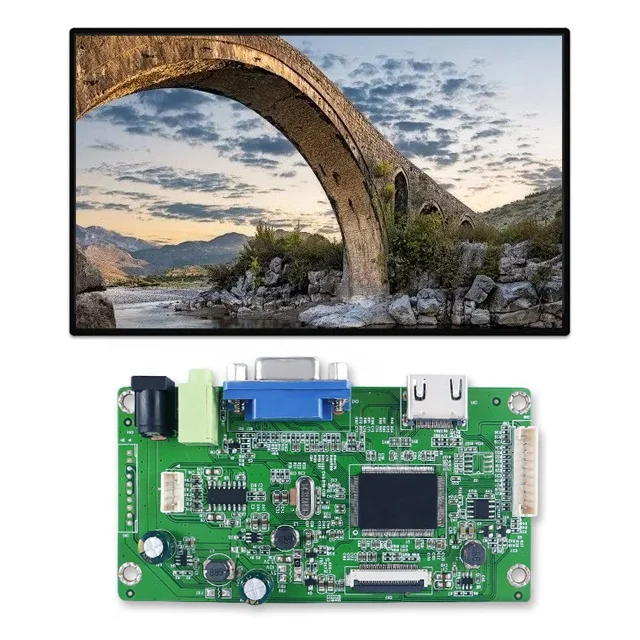 10.1 inch BOE laptop display TV101QUM-N00 UHD display panel H-DMI VGA to eDP Driver board UHD lcd eDP 450 nits