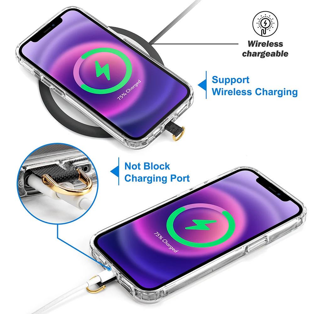 Cell Smartphone Phone Case Accessories Universal Crossbody Necklace Patch Strap Tab Lasso Tether Cell Mobile Phone Case Lanyard