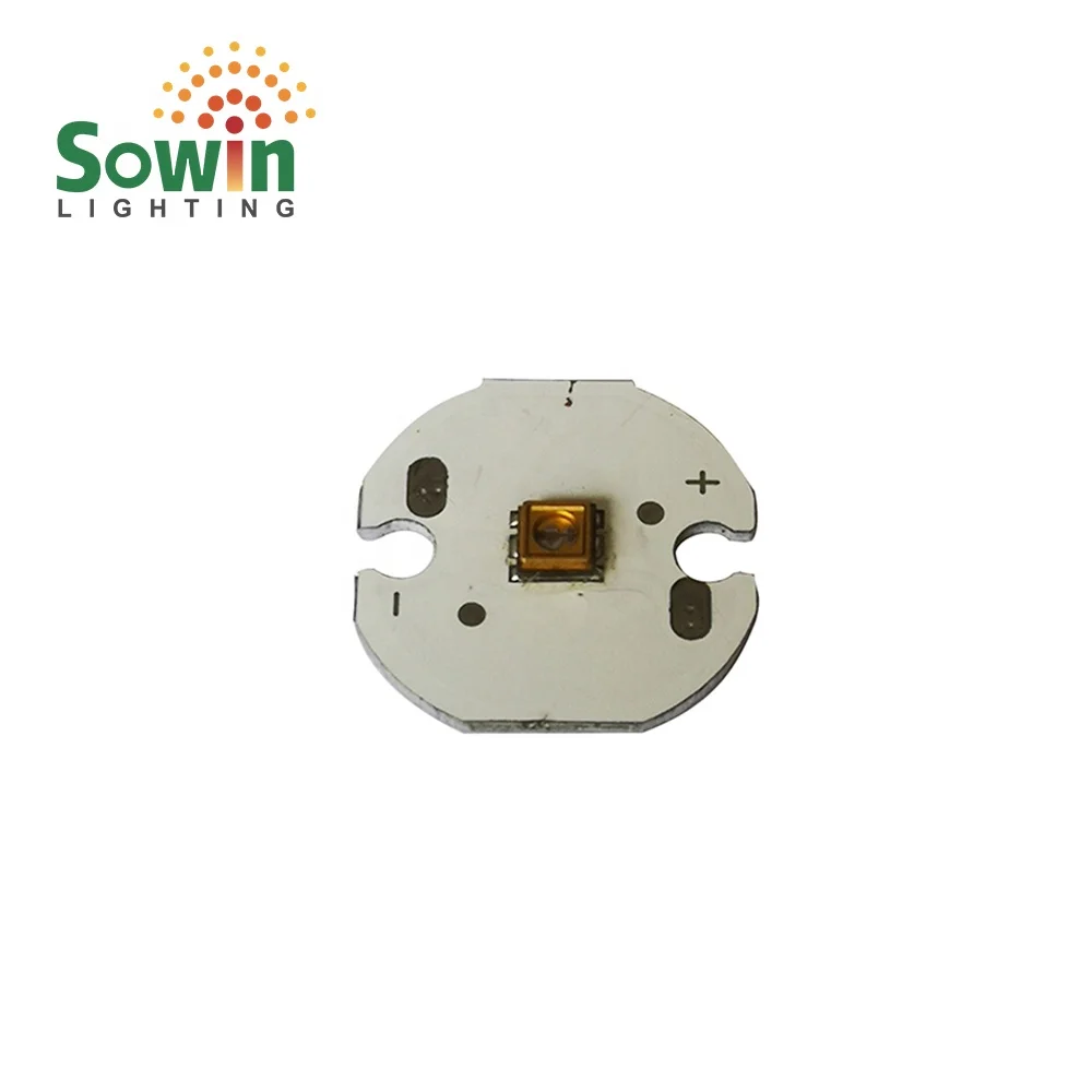 265nm 2cm 20mm aluminum pcb board 100mA 5mW-7mW 260nm 270nm UV LED Diode  UVC LED SMD 3535 gemicidal