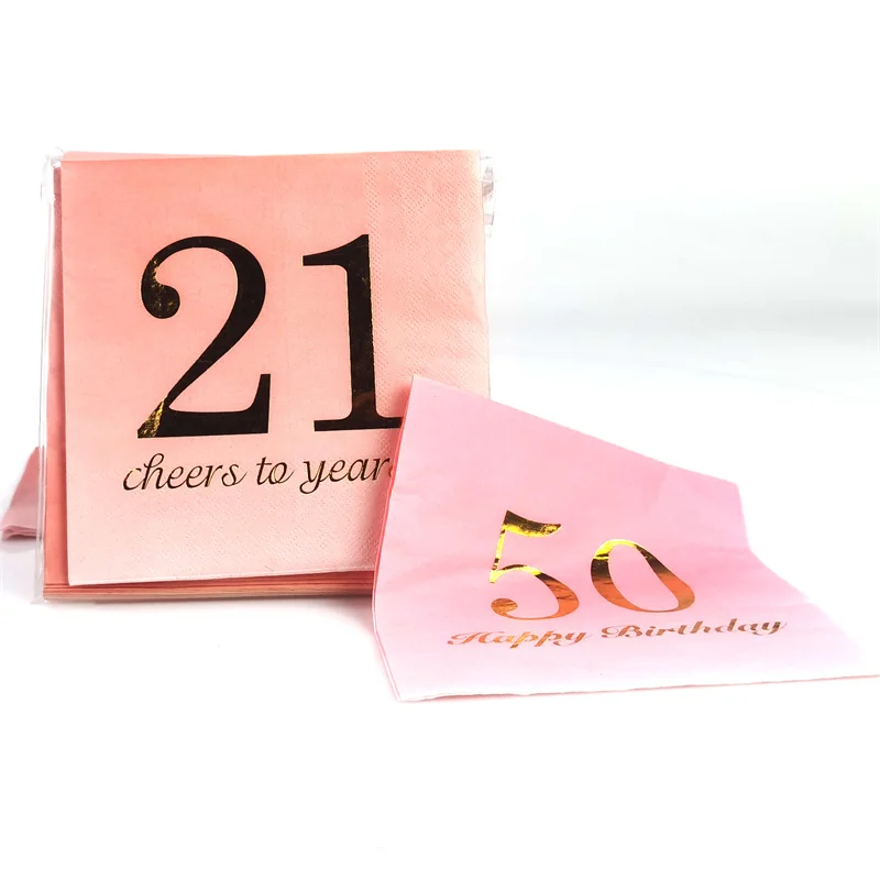 Manufactures tissue Paper Napkins table napkin printed tissue paper for restaurant