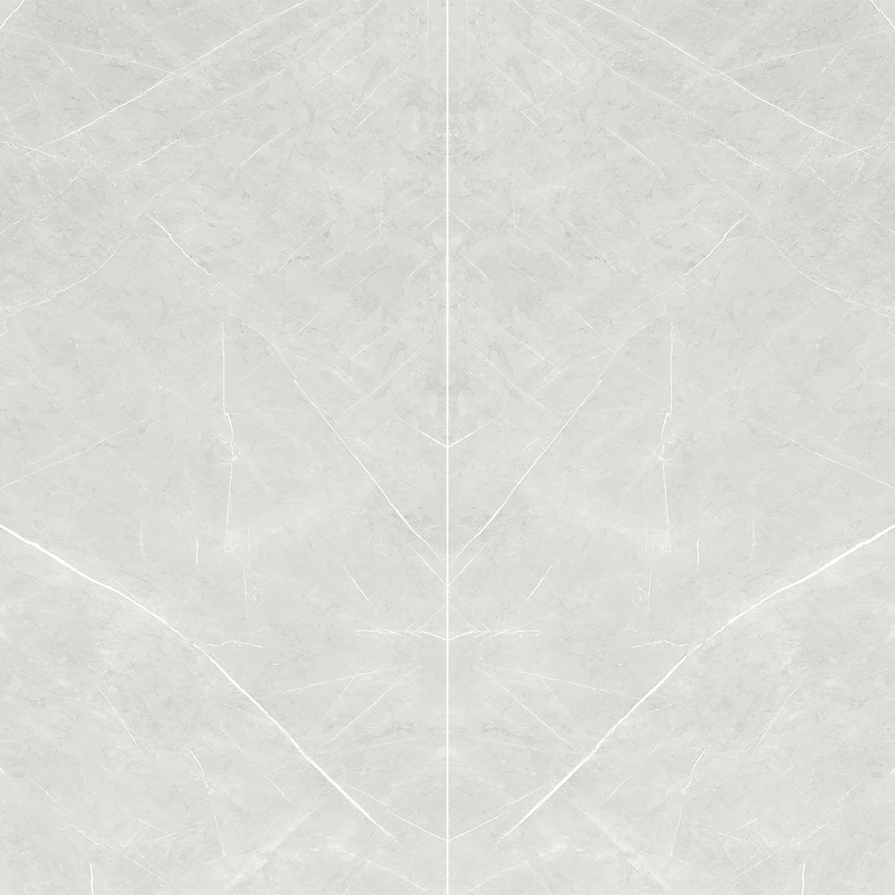 1600*3200*12mm Grey Big Size Tile Wall and Floor Polished Sintered Stone For TV Background and Table Top