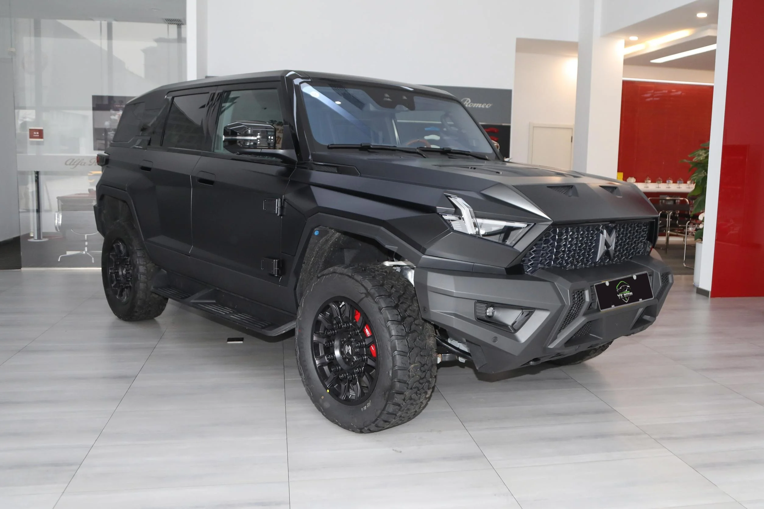 YK MOTORS MENGSHI Extended-range Medium and Large SUV Body-chassis Frame Construction