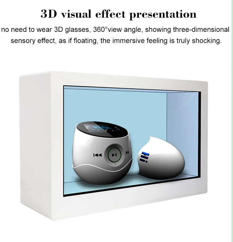 Wholesale Digital Display Transparent LCD Panel Touch Screen Cabinet Digital Signage Advertising Lcd Display Showcase