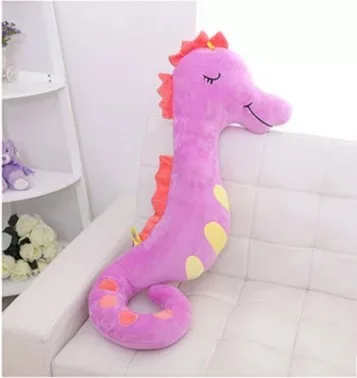 trendy gift seahorse soft doll hippocampus sea horse plush stuffed toys