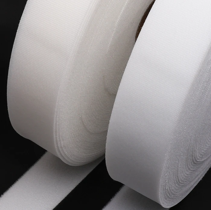 Custom Factory Self Adhesive Sheet 3M Elastic Hook and Loop Tape Fasteners For Baby Diapers