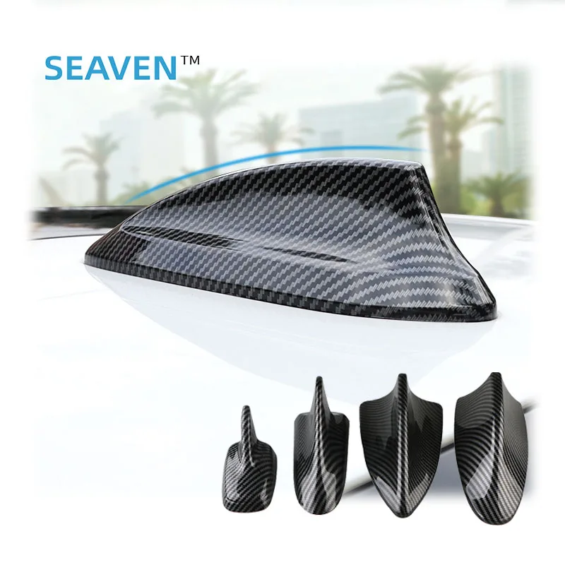 Blackened Shark Fin Antenna Decorative Cover Cover Car Patch Exterior Accessories Supplies Modification