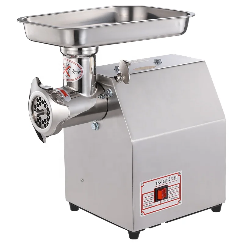 TK-12#Stainless Steel Meat Grinder  OEM Commercial Industrial Meat Grinder Price Electric professional meat grinder