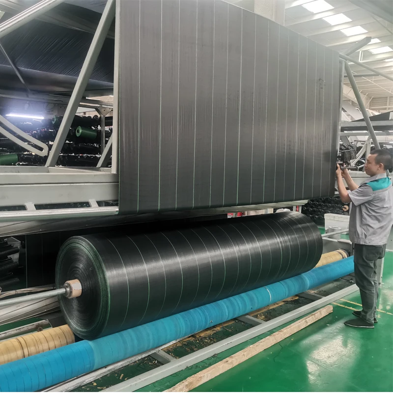 Factory Sale PP PE Ground Cover/Weed Control Mat/Weeding Cloth fabric