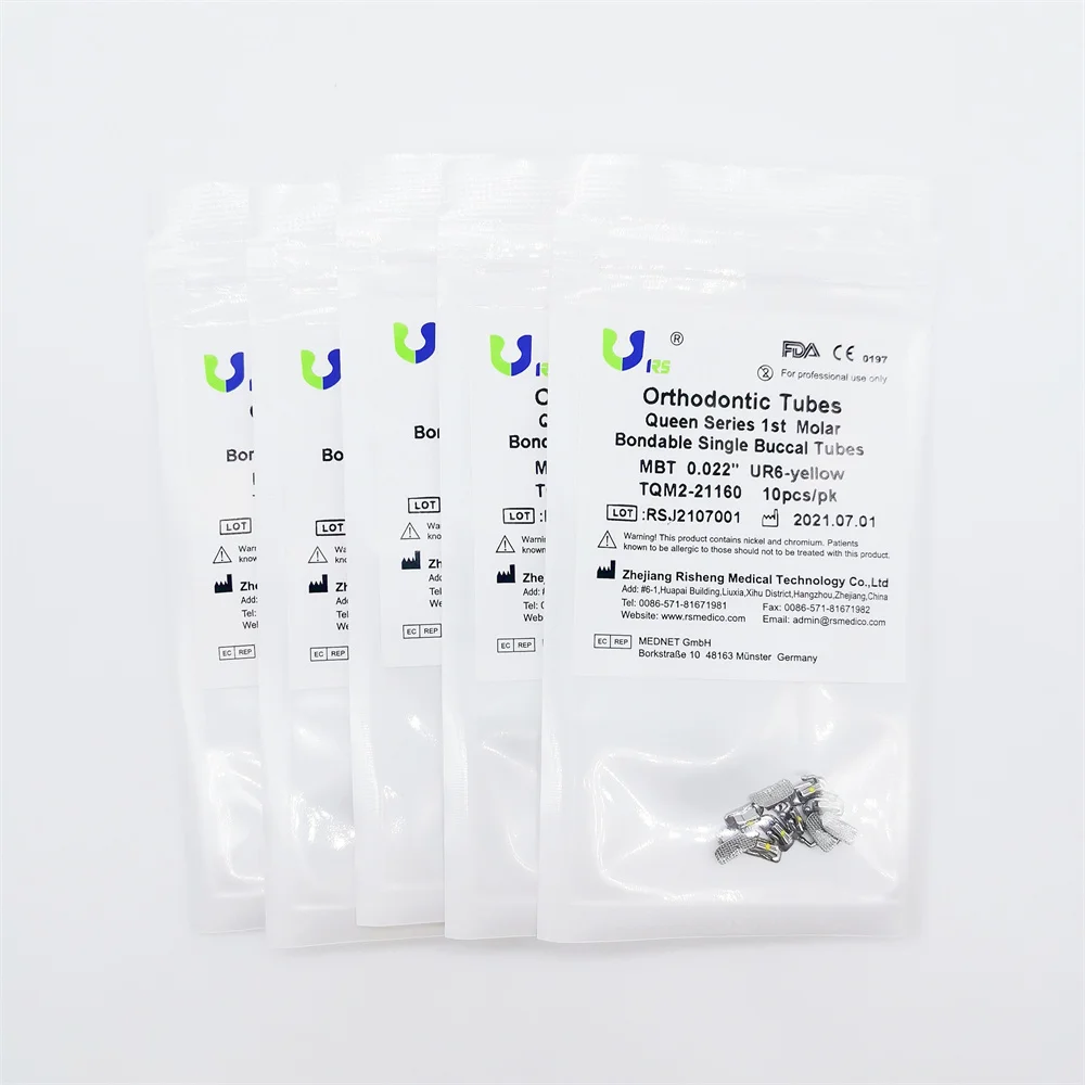 Orthodontic Single Bondable 1st Molar Buccal Tubes of RS MEDICO