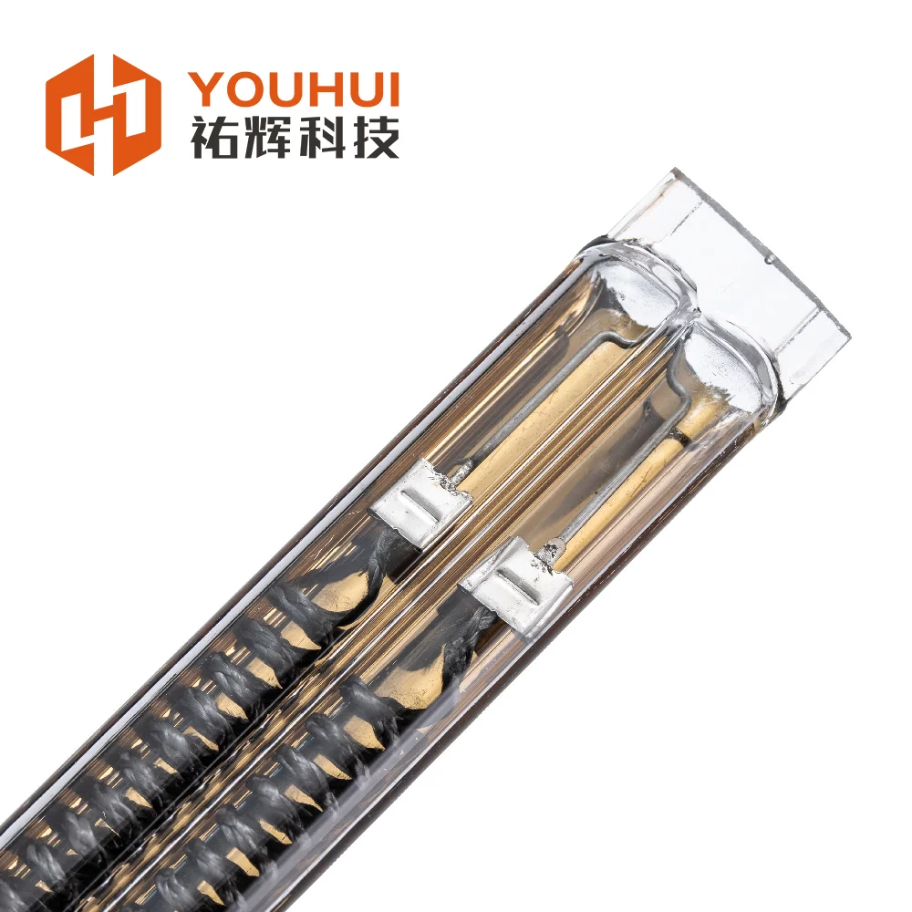 Medium Wave 400V 9000W Infrared Heater Lamp Quartz Tube Ir Lamp