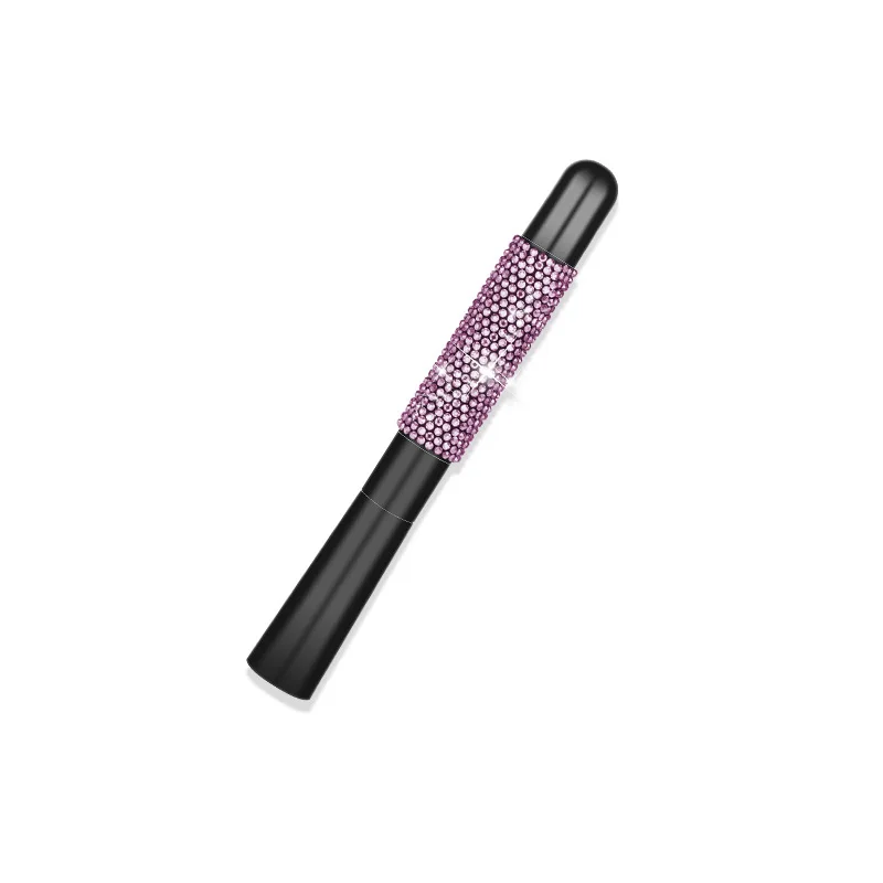 Bling Bling Crystal Auto Car Roof Antenna Decoration 12cm Wireless Aluminium Antenna with Signal for Universal Car