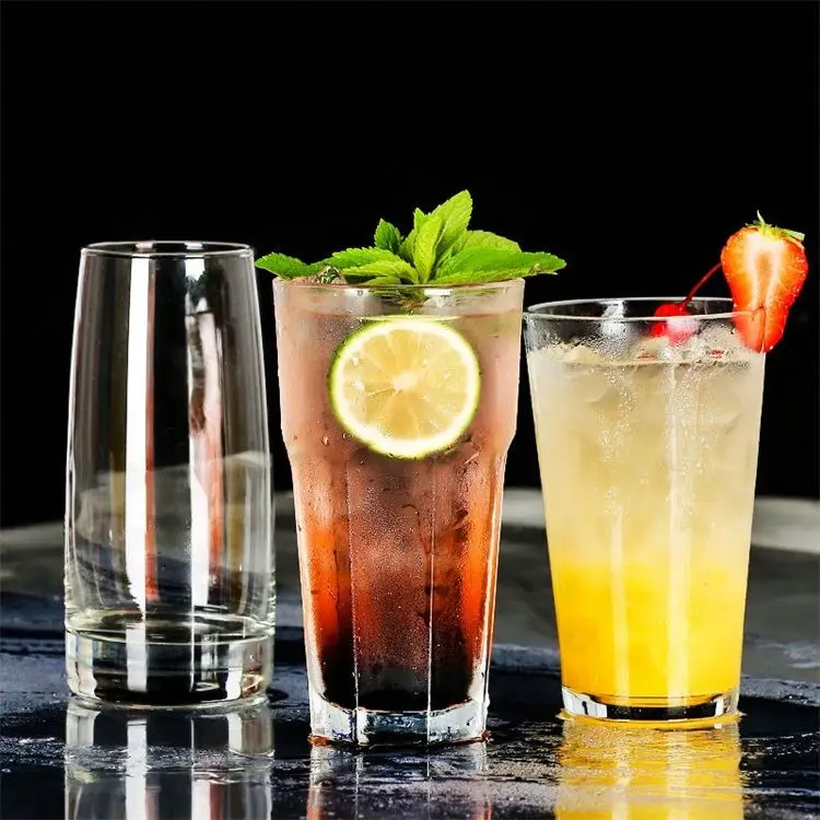 High Quality Custom Clear Polycarbonate Juice Glasses Martini Cups Cocktail Plastic Cup Margarita Glass