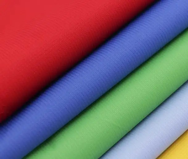 Professional Standard 240t Polyester Dewspo Fabric Waterproof Milky PU Coated Outdoor Material Clothing 100% Polyester Dresses