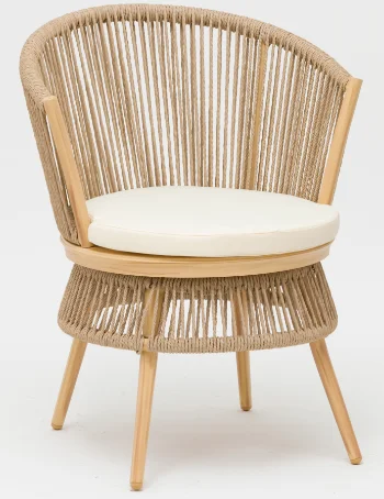 Лидер продаж, коммерческий стул, алюминиевый веревочный стул, уличная мебель