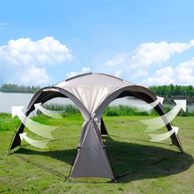 Easy to Set up Hemispheric Dome Tent Festival Tents Outdoor Camping  Pop Up Awning Tent Canopy Sun Shelter With Mosquito Net