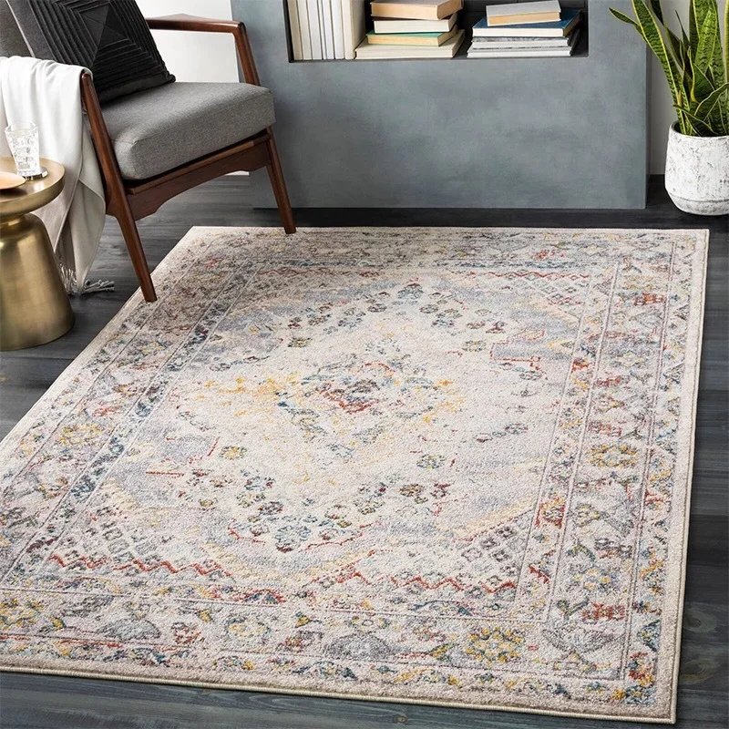Wholesale 5x7 Non-Slip Backing Washable Rugs Boho Area Rugs for Living Room Bedroom